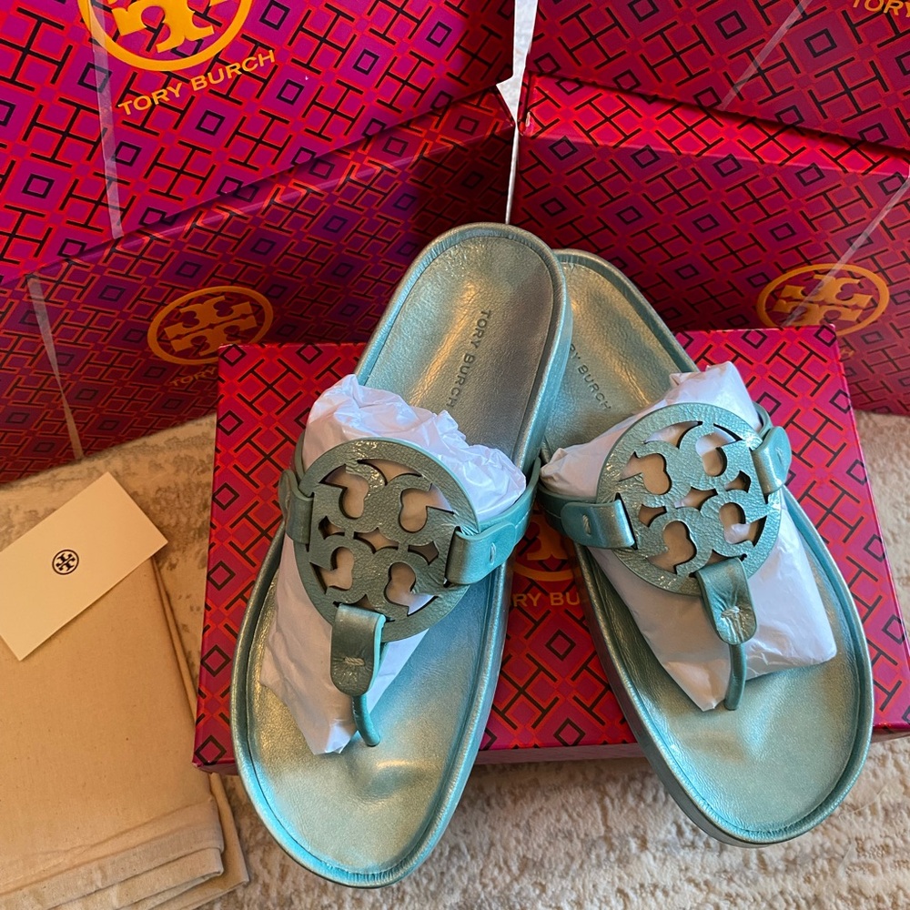TORY BURCH MILLER CLOUD SANDAL - Picture 4 of 11